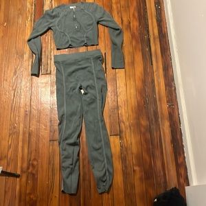 Fashion nova cropped tight suit